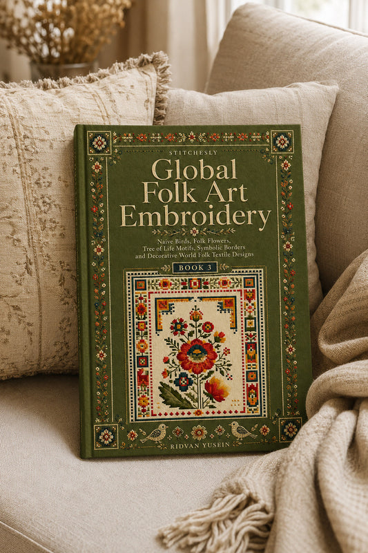 Global Folk Art Embroidery 3 Book 02 from Global Folk Art Embroidery Book 3, a digital embroidery design reference for machine embroidery designs, embroidery patterns and embroidery design reference.