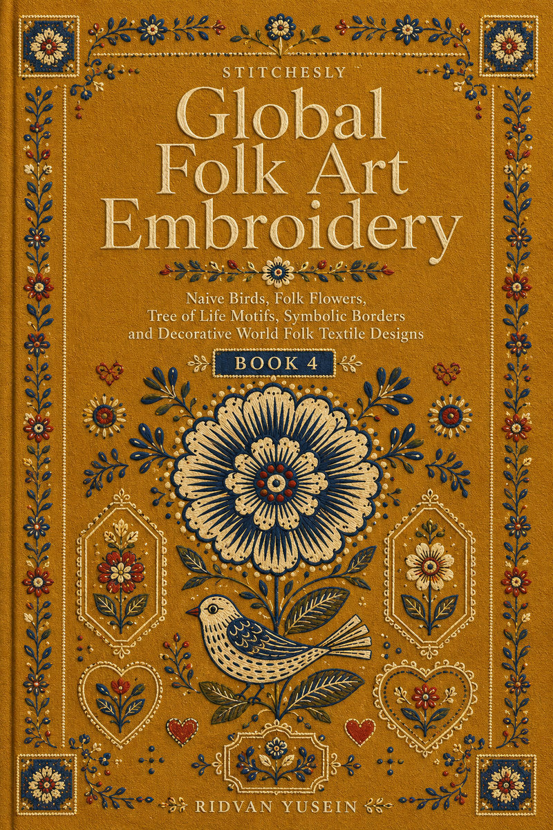 Global Folk Art Embroidery 4 Book 02 from Global Folk Art Embroidery Book 4, a digital embroidery design reference for machine embroidery designs, embroidery patterns and embroidery design reference.