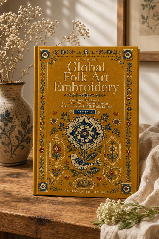 Global Folk Art Embroidery 4 Book 03 from Global Folk Art Embroidery Book 4, a digital embroidery design reference for machine embroidery designs, embroidery patterns and embroidery design reference.