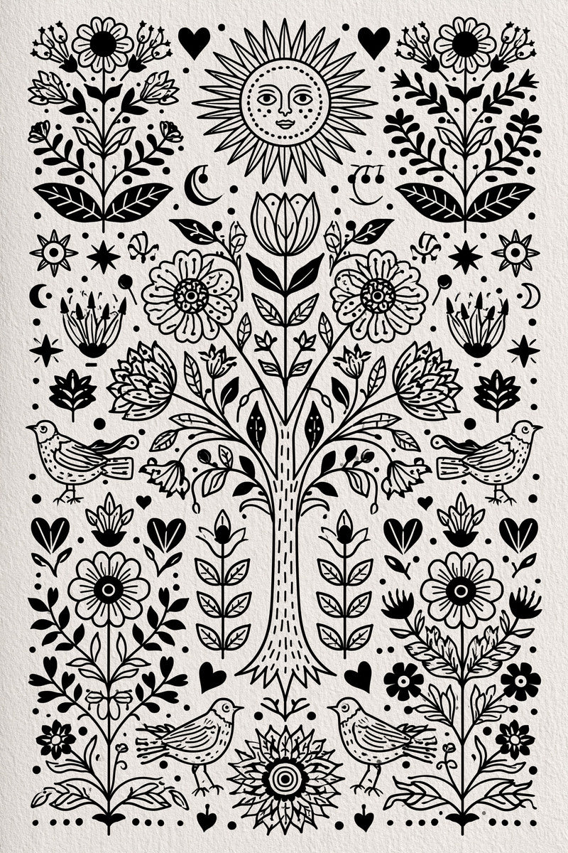 Global Folk Art Embroidery Pattern 04 from Global Folk Art Embroidery Book 2, a digital embroidery design reference for machine embroidery designs, embroidery patterns and embroidery design reference.