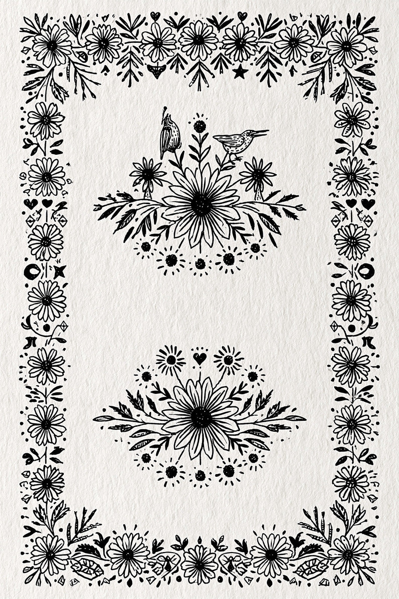Global Folk Art Embroidery Pattern from Global Folk Art Embroidery Book 3, a digital embroidery design reference for machine embroidery designs, embroidery patterns and embroidery design reference.