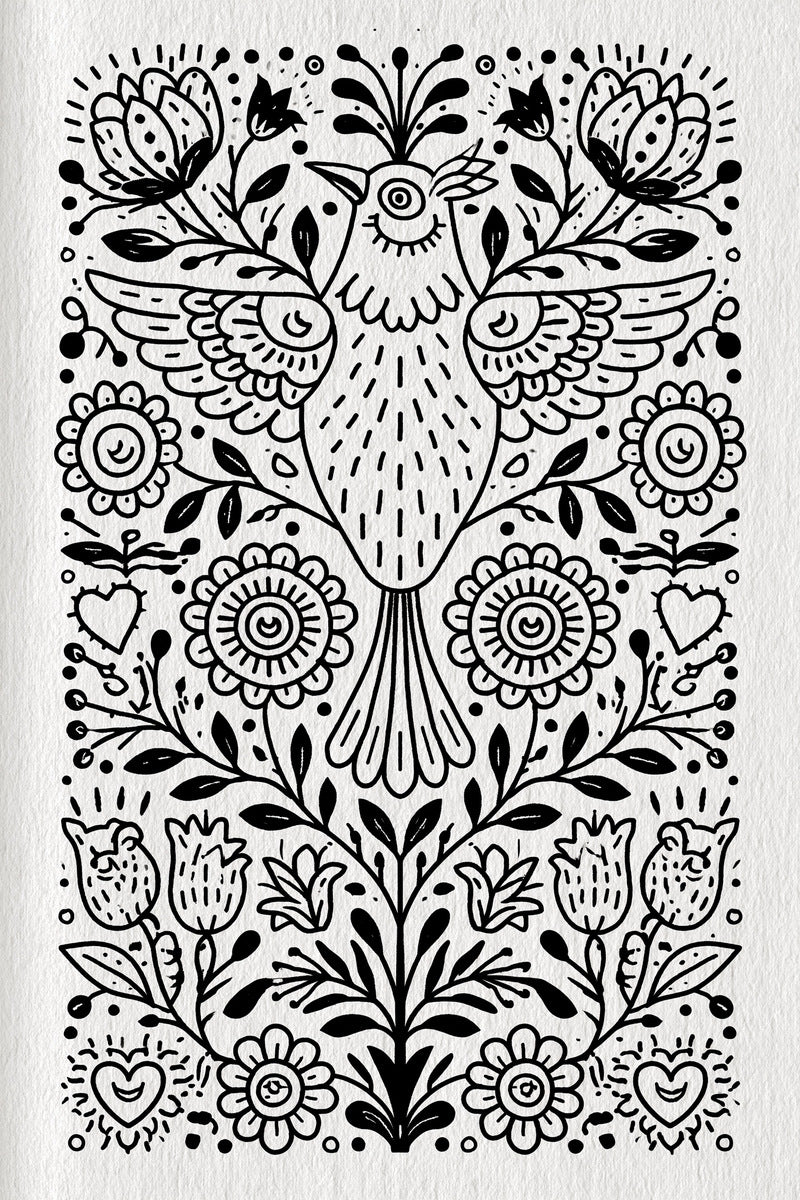 Global Folk Art Embroidery Pattern from Global Folk Art Embroidery Book 4, a digital embroidery design reference for machine embroidery designs, embroidery patterns and embroidery design reference.