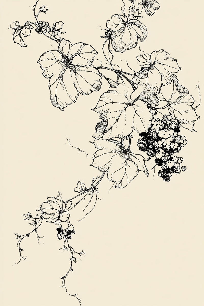 Grapevine Eucharistic Motif from Church Embroidery & Sacred Ornament Book 1, a digital embroidery design reference for machine embroidery designs, embroidery patterns and embroidery design reference.