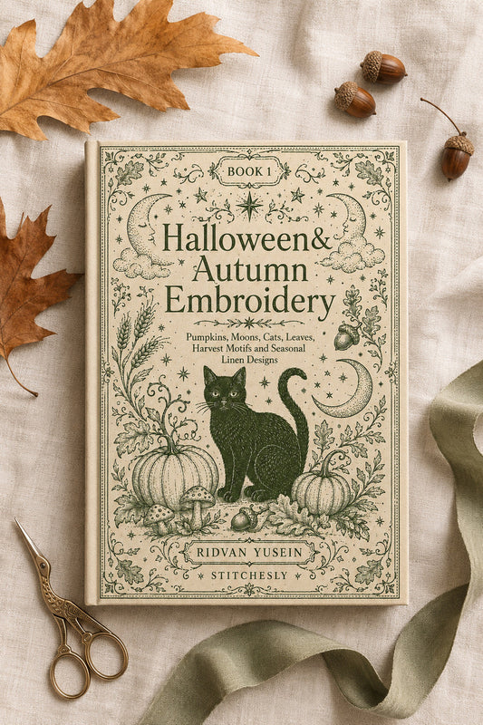 Halloween And Autumn Embroidery 1 Book 02 from Halloween & Autumn Embroidery Book 1, a digital embroidery design reference for machine embroidery designs, embroidery patterns and seasonal embroidery motifs.