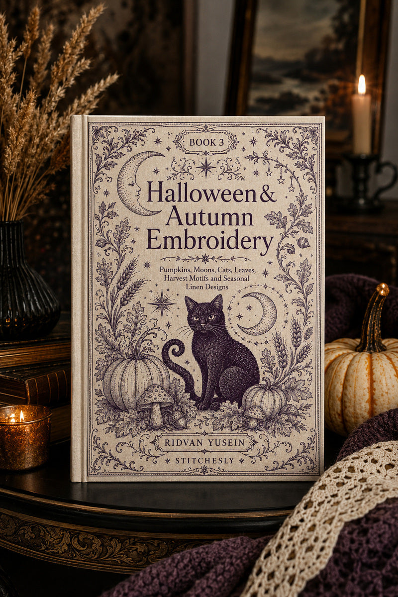 Halloween And Autumn Embroidery 3 Book 02 from Halloween & Autumn Embroidery Book 3, a digital embroidery design reference for machine embroidery designs, embroidery patterns and seasonal embroidery motifs.