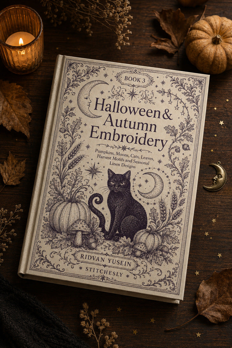 Halloween And Autumn Embroidery 3 Book 03 from Halloween & Autumn Embroidery Book 3, a digital embroidery design reference for machine embroidery designs, embroidery patterns and seasonal embroidery motifs.