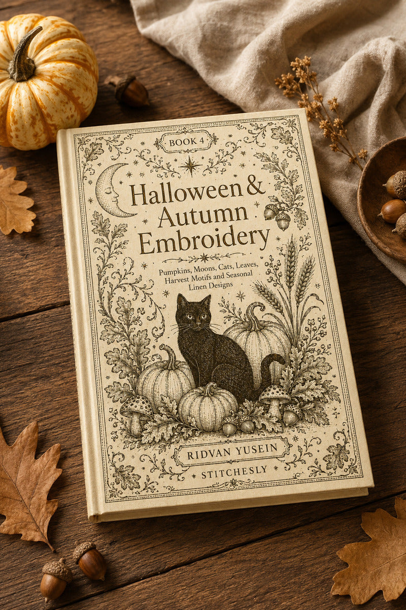 Halloween And Autumn Embroidery 4 Book 02 from Halloween & Autumn Embroidery Book 4, a digital embroidery design reference for machine embroidery designs, embroidery patterns and seasonal embroidery motifs.