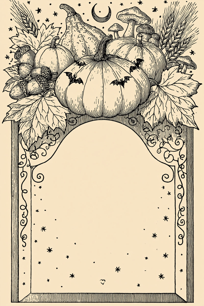Halloween Gift Pouch Motif Halloween from Halloween & Autumn Embroidery Book 3, a digital embroidery design reference for machine embroidery designs, embroidery patterns and seasonal embroidery motifs.