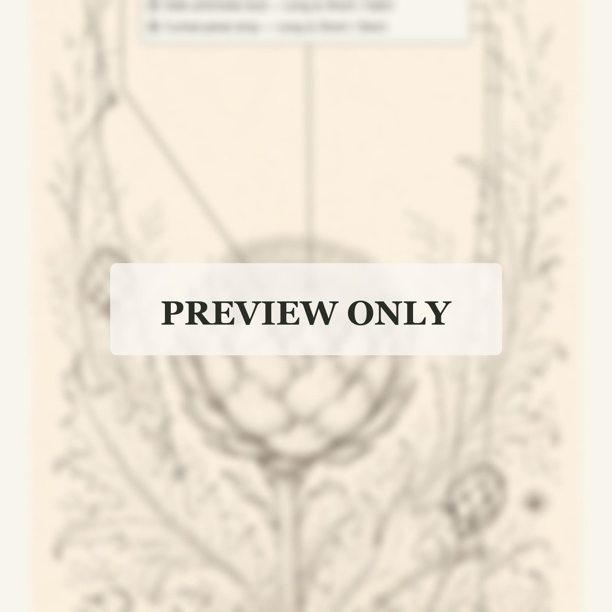 Artichoke Thistle Bloom dmc colour palette preview for the digital hand embroidery pattern and stitch guide