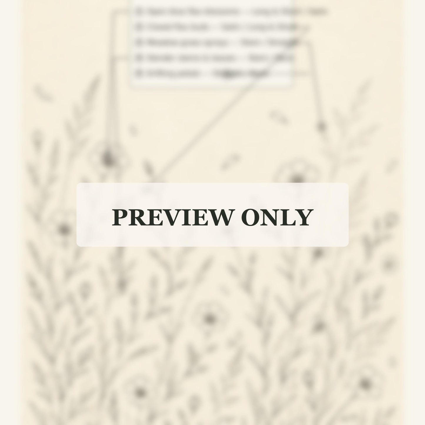 Blue Flax Meadow Thread dmc colour palette preview for the digital hand embroidery pattern and stitch guide