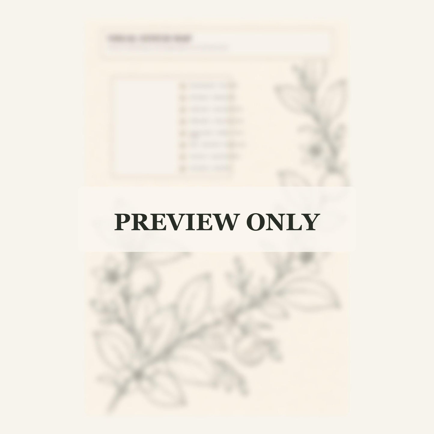Citrus Blossom and Leaf stitch guide preview for the digital hand embroidery pattern and stitch guide