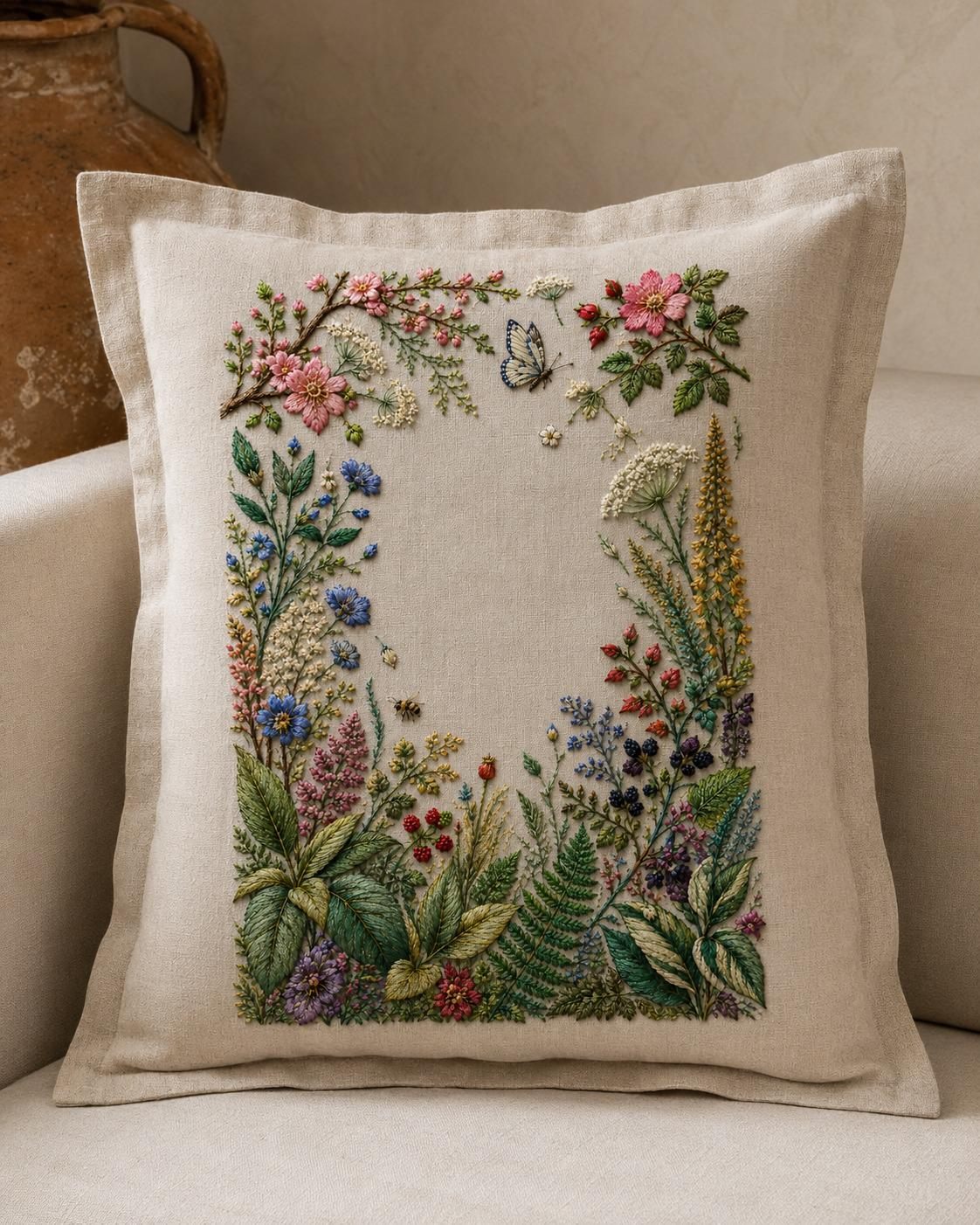 Complete Botanical Studies essential needlework handbook for the digital hand embroidery pattern and stitch guide