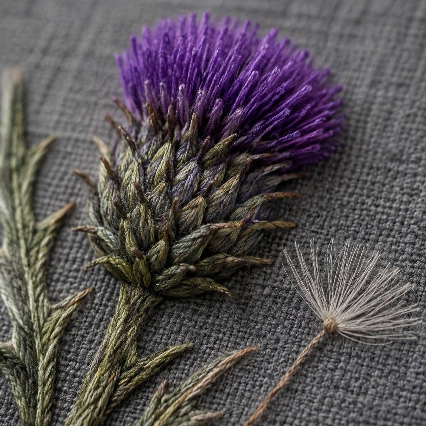 Thistle and Wild Seed Architecture stitch guide preview for the digital hand embroidery pattern and stitch guide