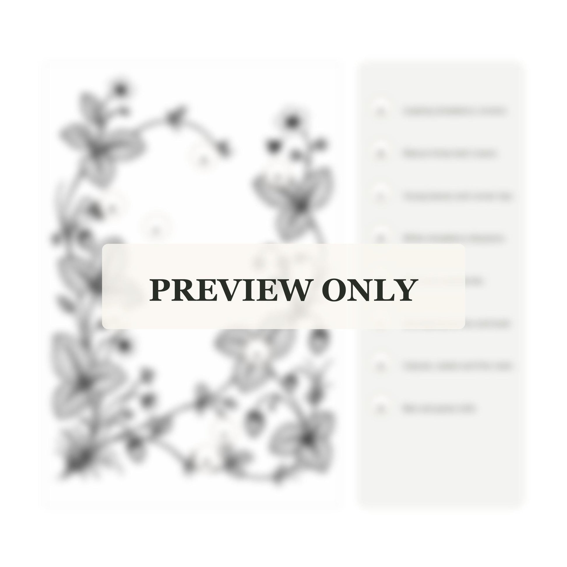 Wild Strawberry Garden stitch guide preview for the digital hand embroidery pattern and stitch guide