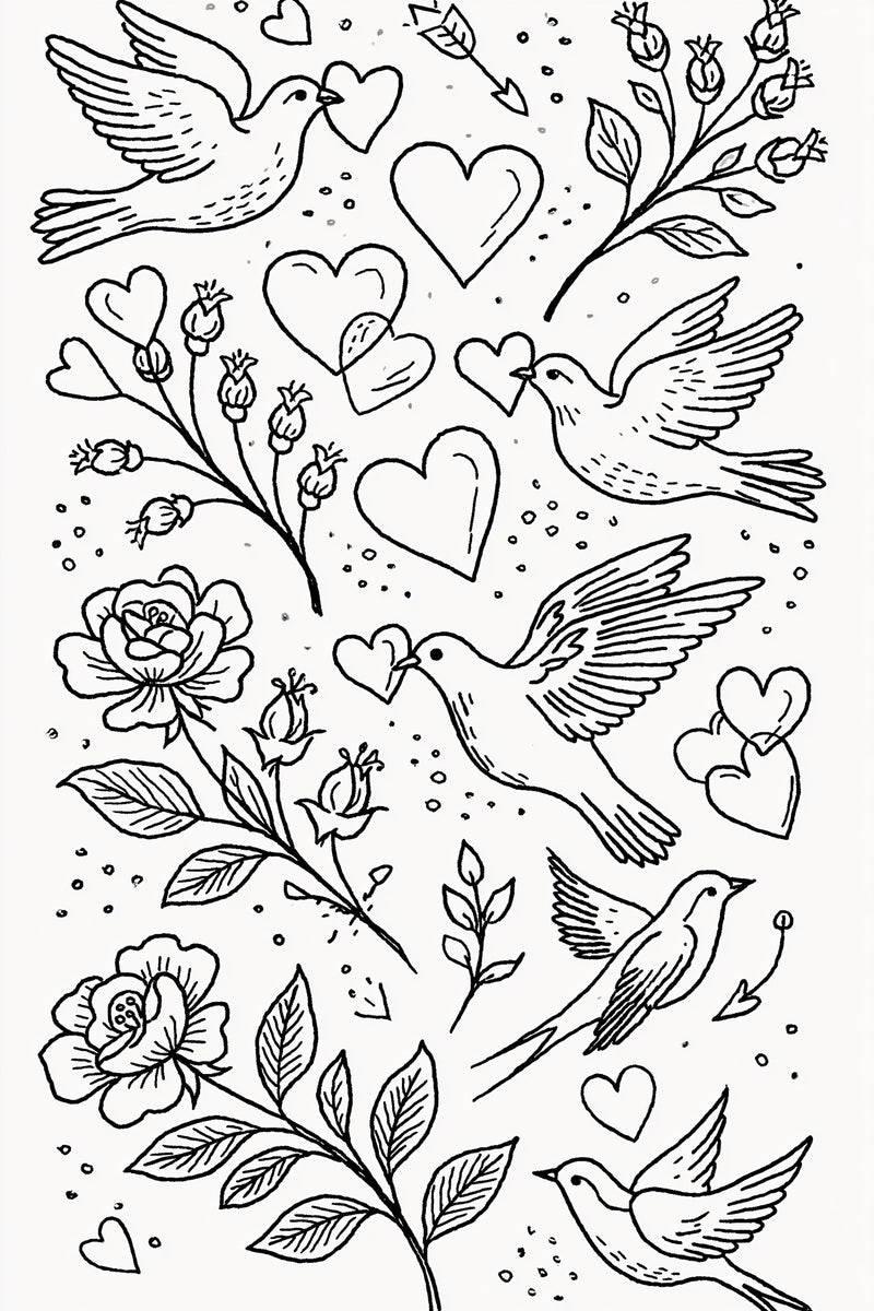Valentine’s Day Embroidery Book 26 Product Book 2 digital PDF embroidery design book - product image 20