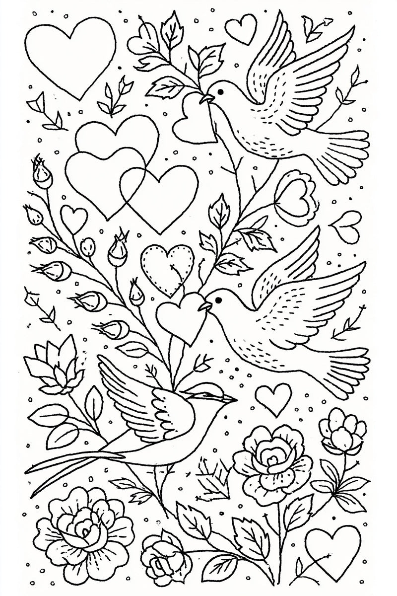 Valentine’s Day Embroidery Book 26 Product Book 4 digital PDF embroidery design book - product image 16