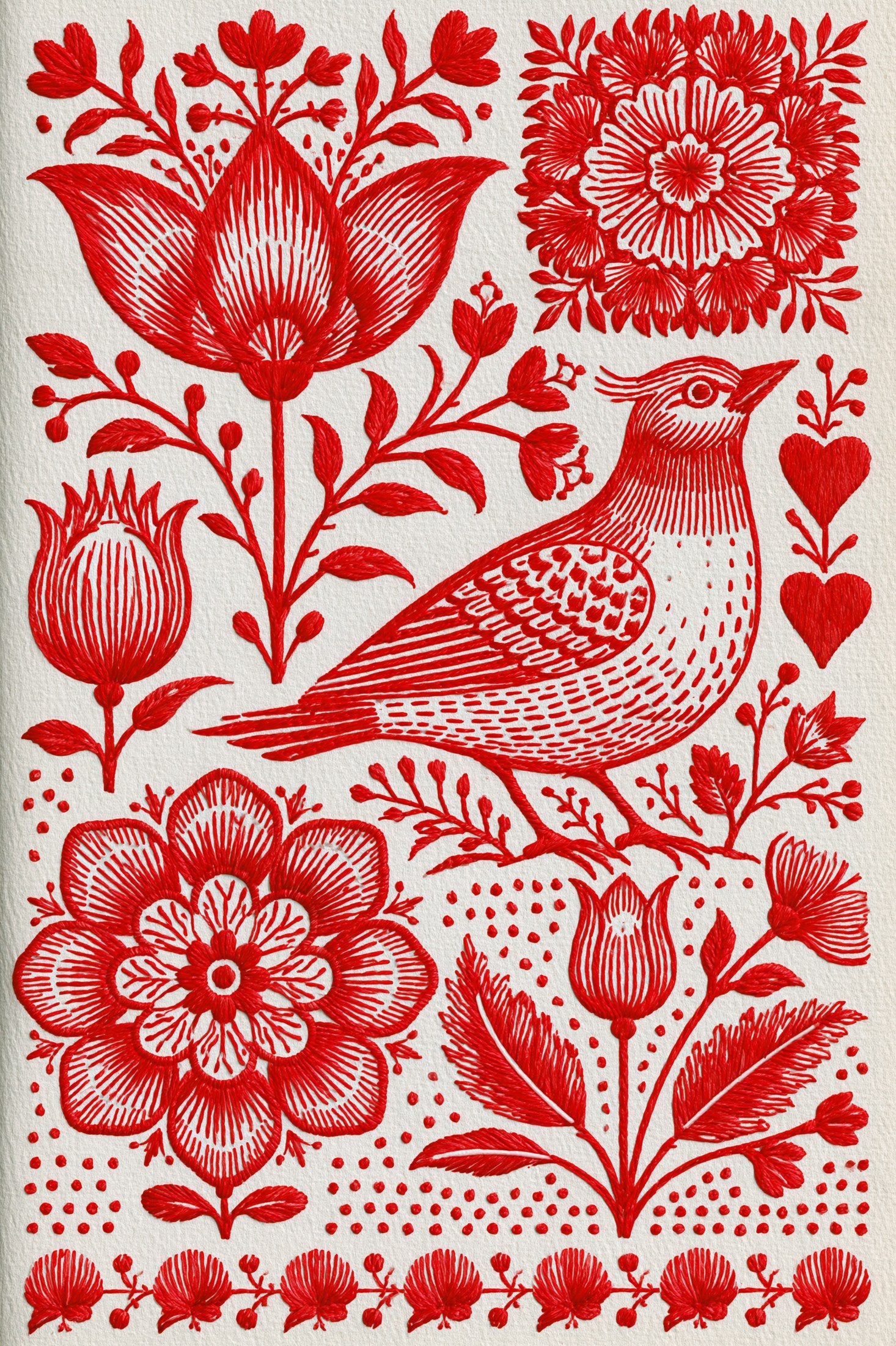 Digital PDF embroidery design bundle cover preview for Nature, Country Folk & Global Color Bundle 4, featuring curated embroidery patterns, motif library references and textile… - preview 26