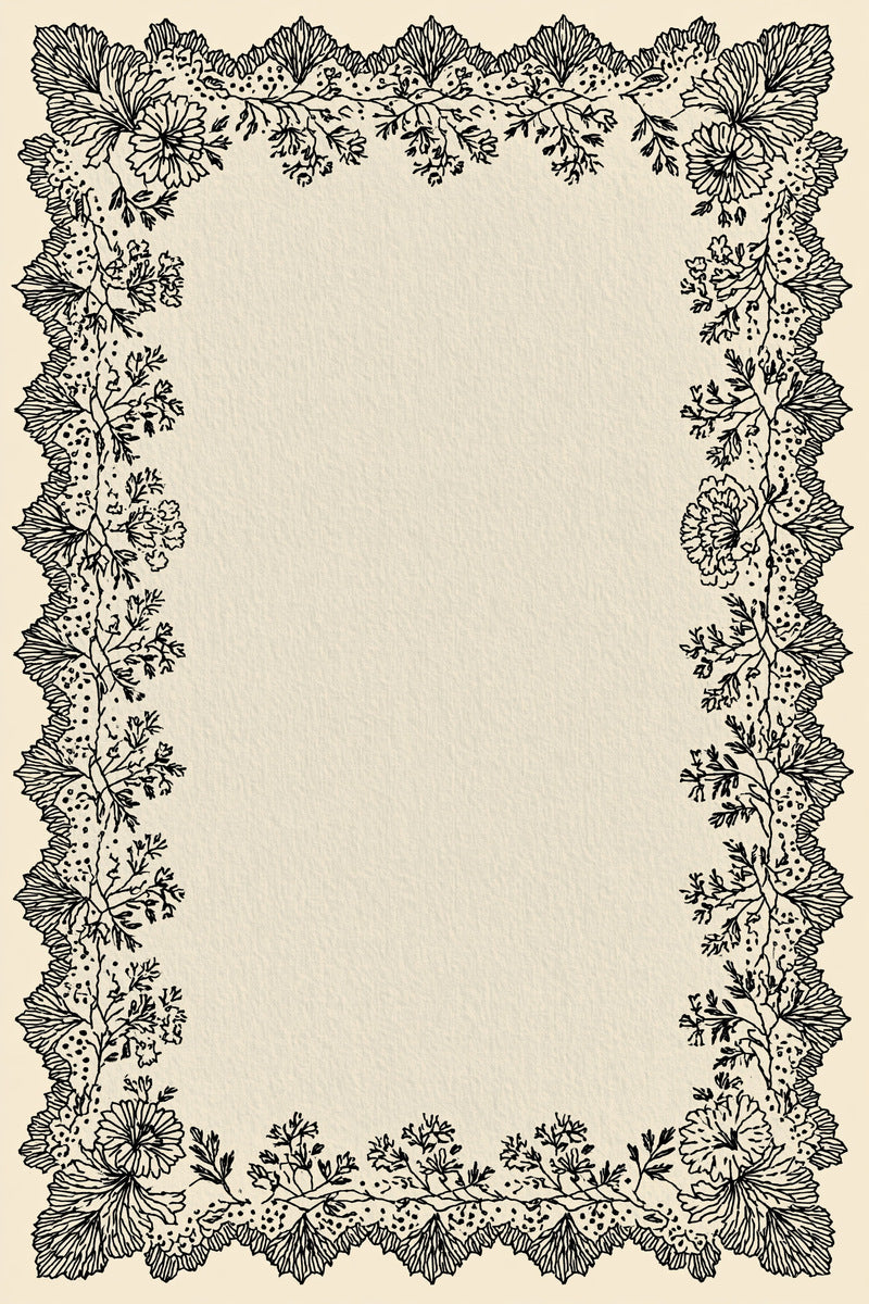 Heirloom Home Linen Border Classic from Classic Frames & Borders Book 4, a digital embroidery design reference for machine embroidery designs, embroidery patterns and border and edge embroidery.