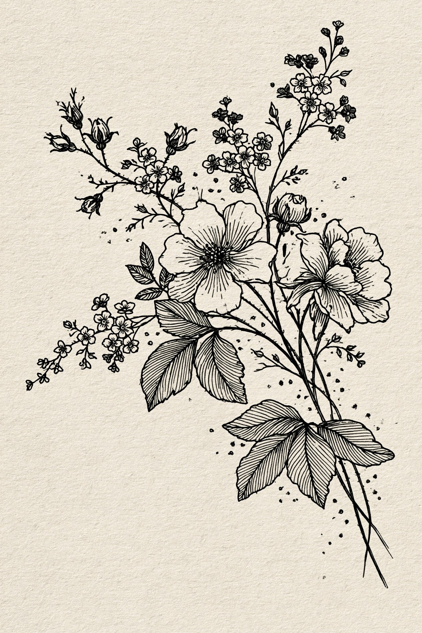 Digital PDF embroidery design bundle cover preview for Botanical Garden Archive Bundle 3, featuring curated embroidery patterns, motif library references and textile design… - preview 28