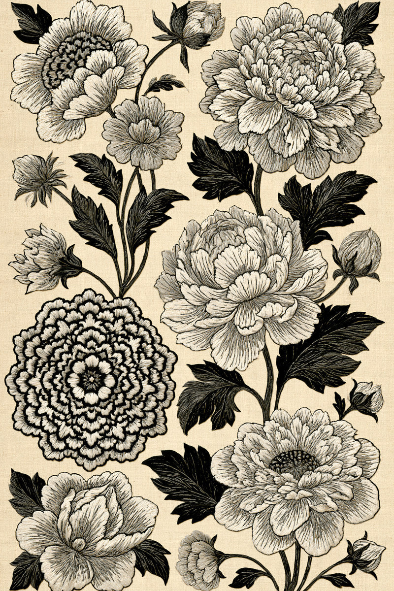 Heirloom Statement Panel Set Jumbo from Jumbo - Large Scale Designs Book 3, a digital embroidery design reference for machine embroidery designs, embroidery patterns and embroidery design reference.