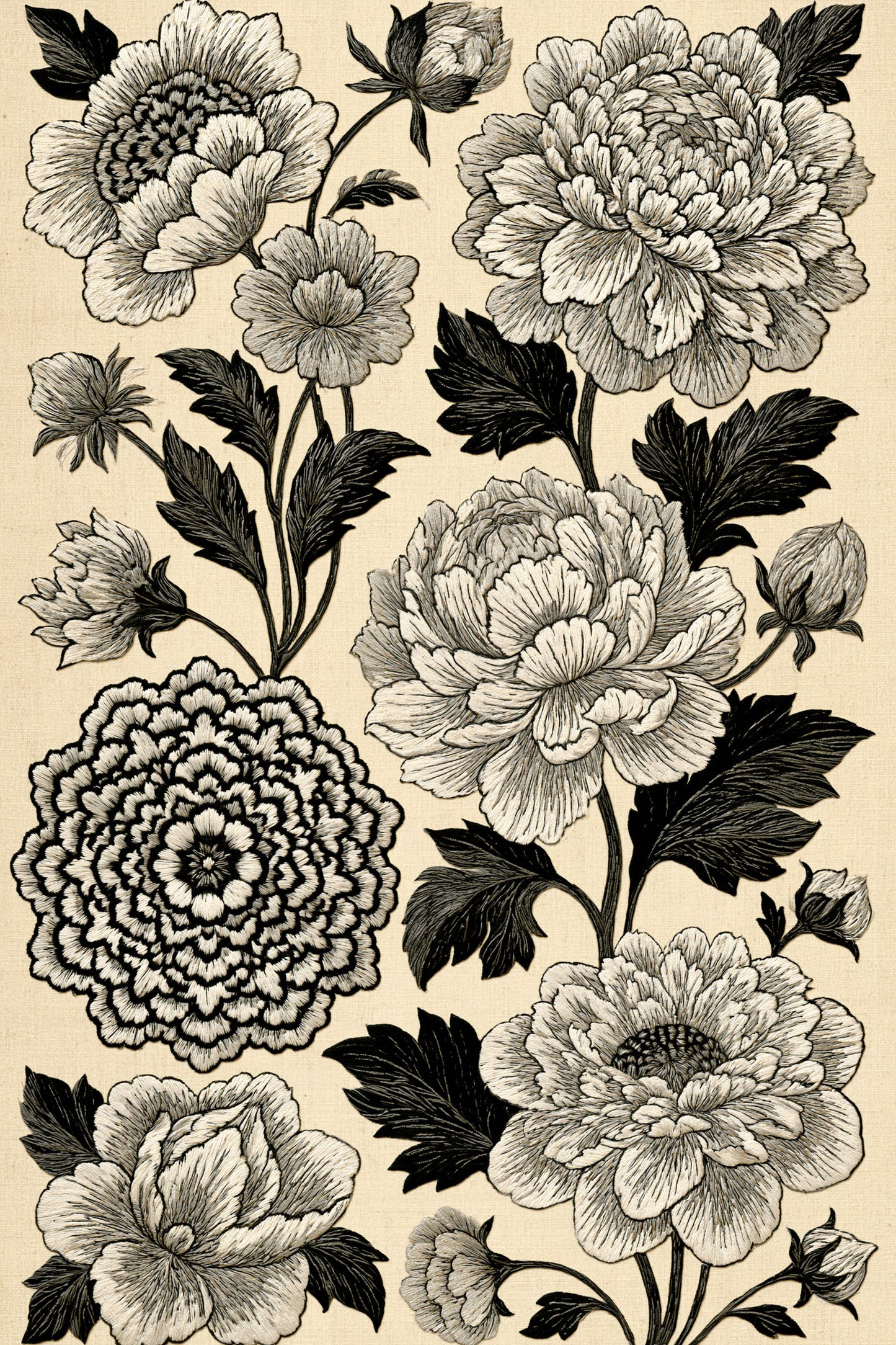 Digital PDF embroidery design bundle cover preview for Home Decor, Scale & Modular Systems Bundle 3, featuring curated embroidery patterns, motif library references and textile… - preview 25