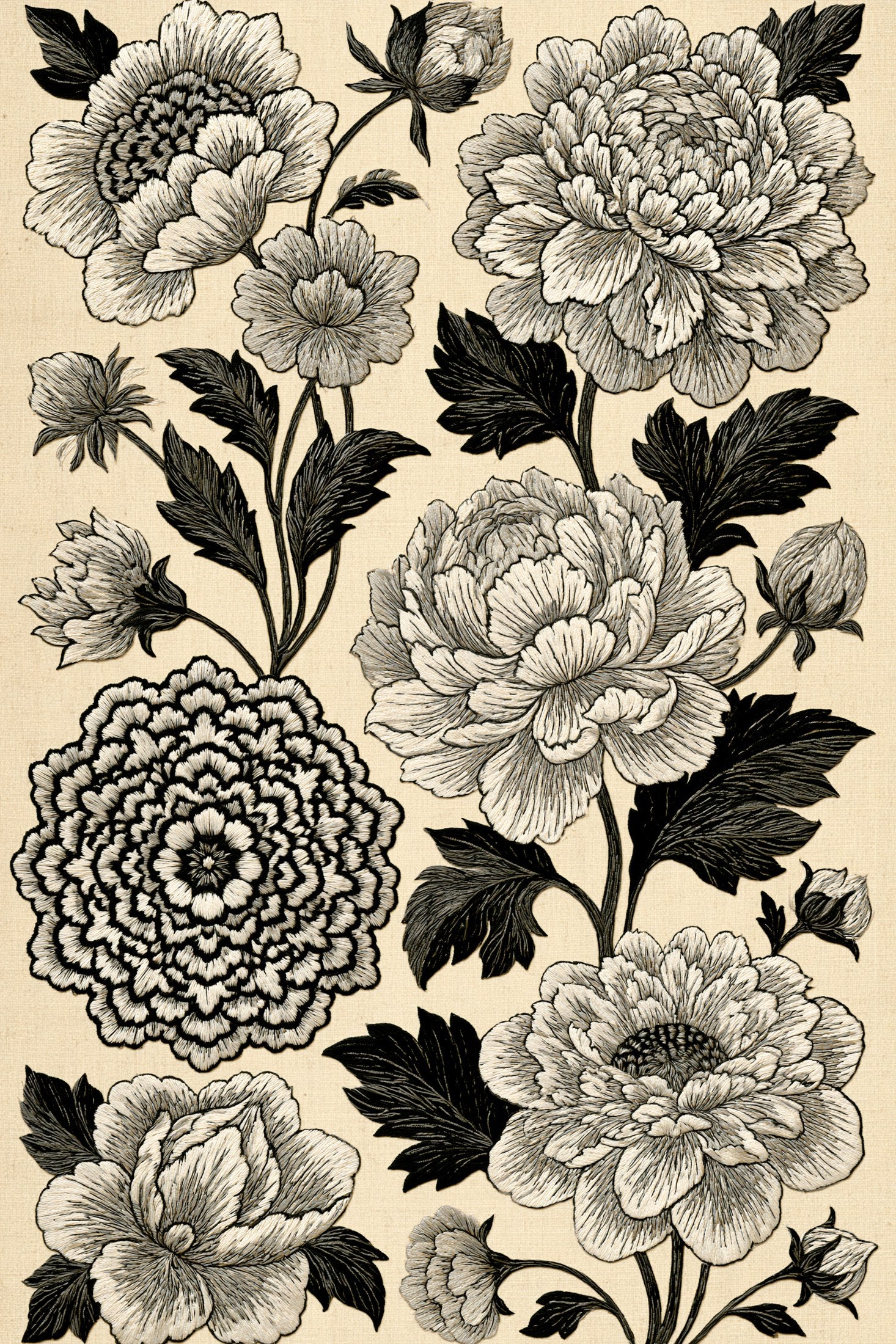 Digital PDF embroidery design bundle cover preview for Home Decor, Scale & Modular Systems Bundle 3, featuring curated embroidery patterns, motif library references and textile… - preview 25