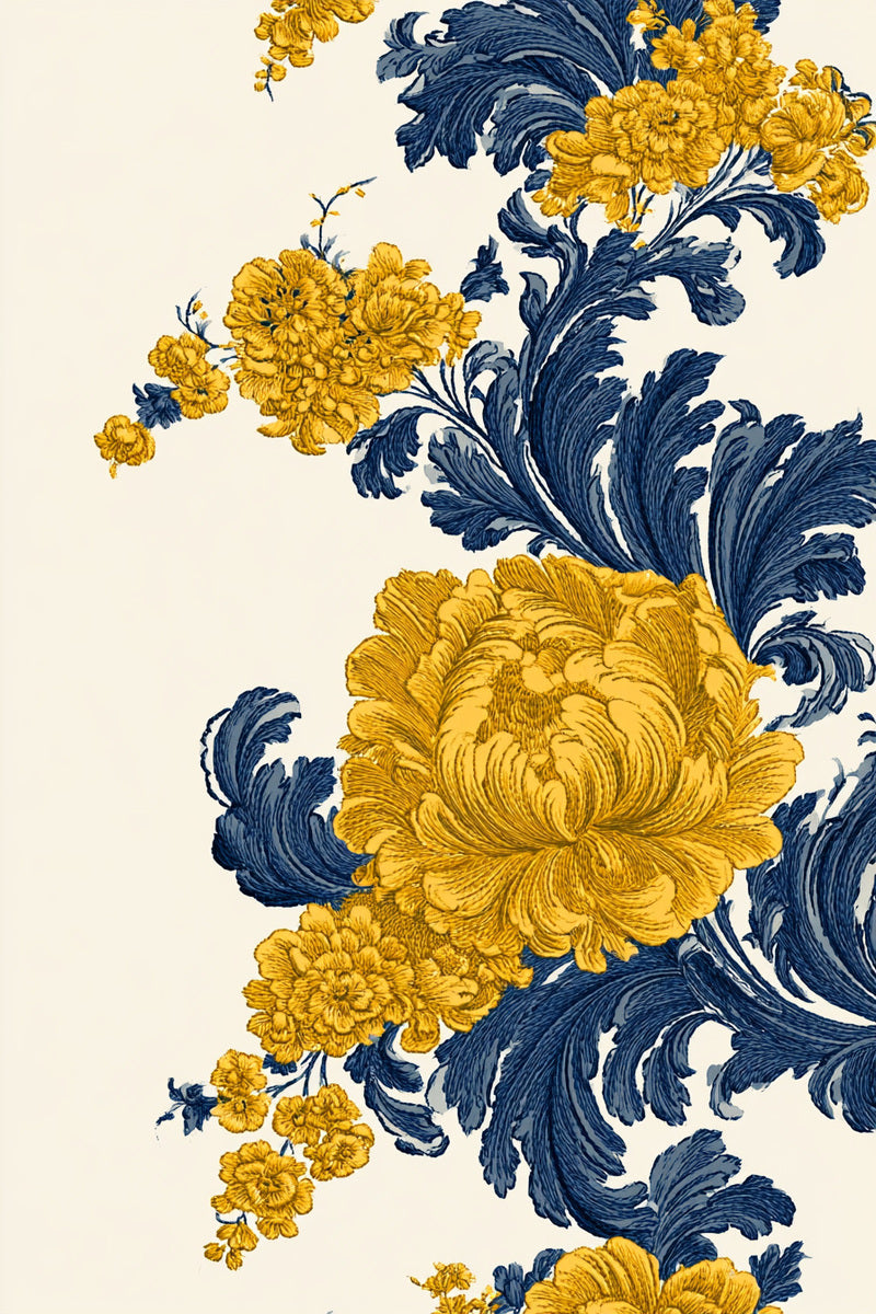 Heritage Luxury Textile Border from Baroque Scrollwork & Luxury Ornament Book 1, a digital embroidery design reference for machine embroidery designs, embroidery patterns and border and edge embroidery.