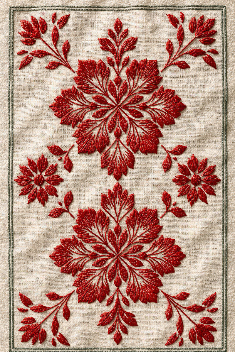 Home Textile Modular Library Plate 1 from Modular & Combine Friendly Embroidery Systems Book 3, a digital embroidery design reference for machine embroidery designs, embroidery patterns and embroidery design reference.