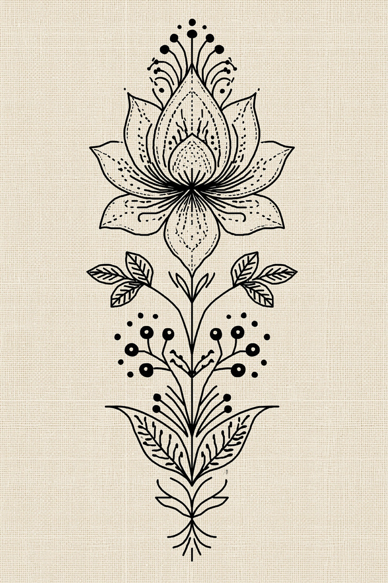 Hungarian And from Hungarian & Slavic Embroidery Motifs Book 4, a digital embroidery design reference for machine embroidery designs, embroidery patterns and embroidery design reference.
