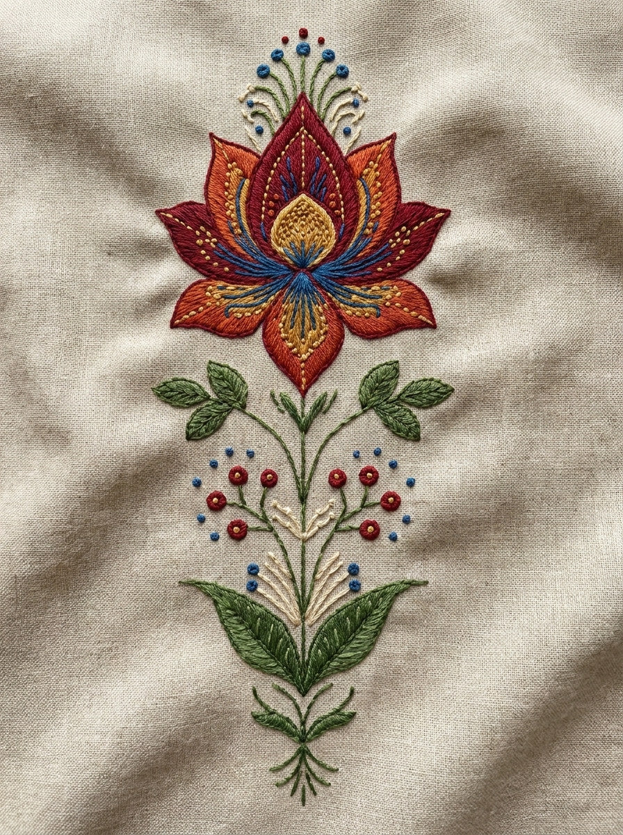 Hungarian And from Hungarian & Slavic Embroidery Motifs Book 4, a digital embroidery design reference for machine embroidery designs, embroidery patterns and embroidery design reference.