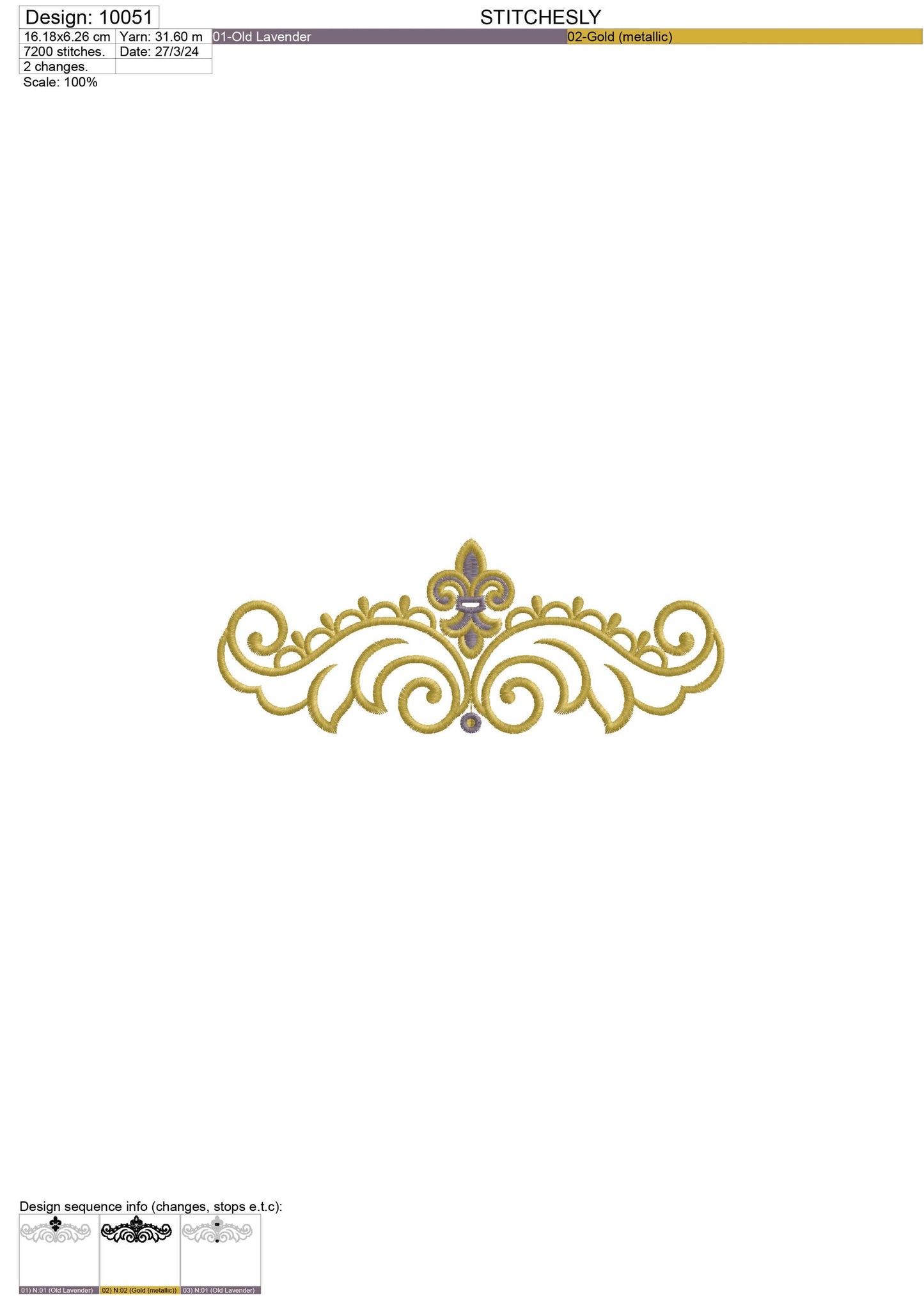 Modern Embroidery Design for Hoop – PES, DST, VP3, HUS | Instant Download Machine Stitch File - 10051