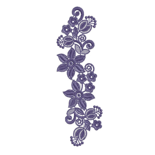 Modern Embroidery Design for Hoop – PES, DST, VP3, HUS | Instant Download Machine Stitch File - 20009