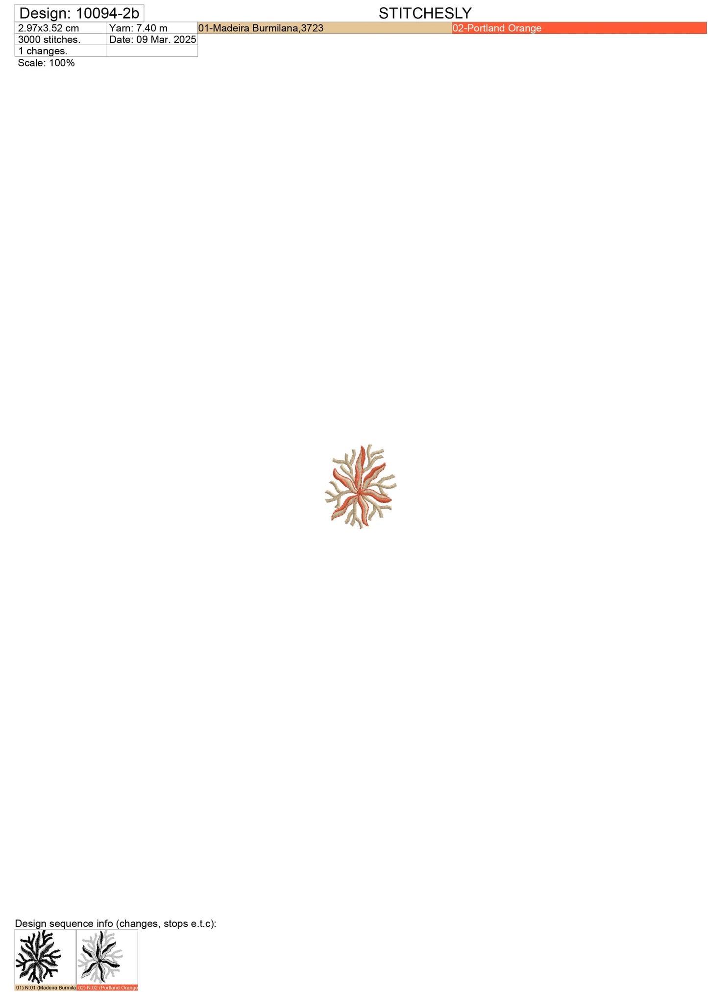 Modern Embroidery Design for Hoop – PES, DST, VP3, HUS | Instant Download Machine Stitch File - 10094