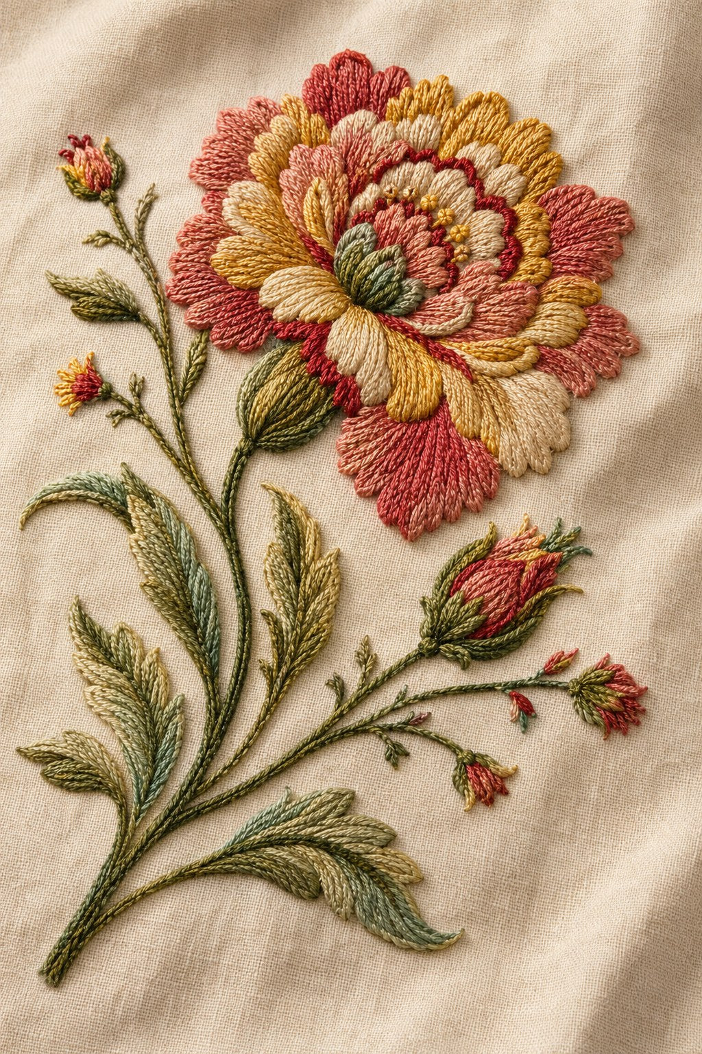Digital PDF embroidery design bundle cover preview for Botanical Garden Archive Bundle 1, featuring curated embroidery patterns, motif library references and textile design… - preview 14
