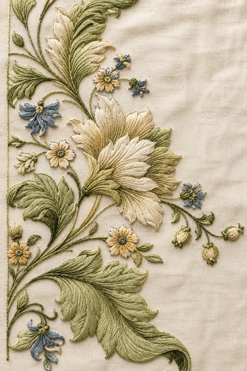 Digital PDF embroidery design bundle cover preview for Botanical Garden Archive Bundle 2, featuring curated embroidery patterns, motif library references and textile design… - preview 14