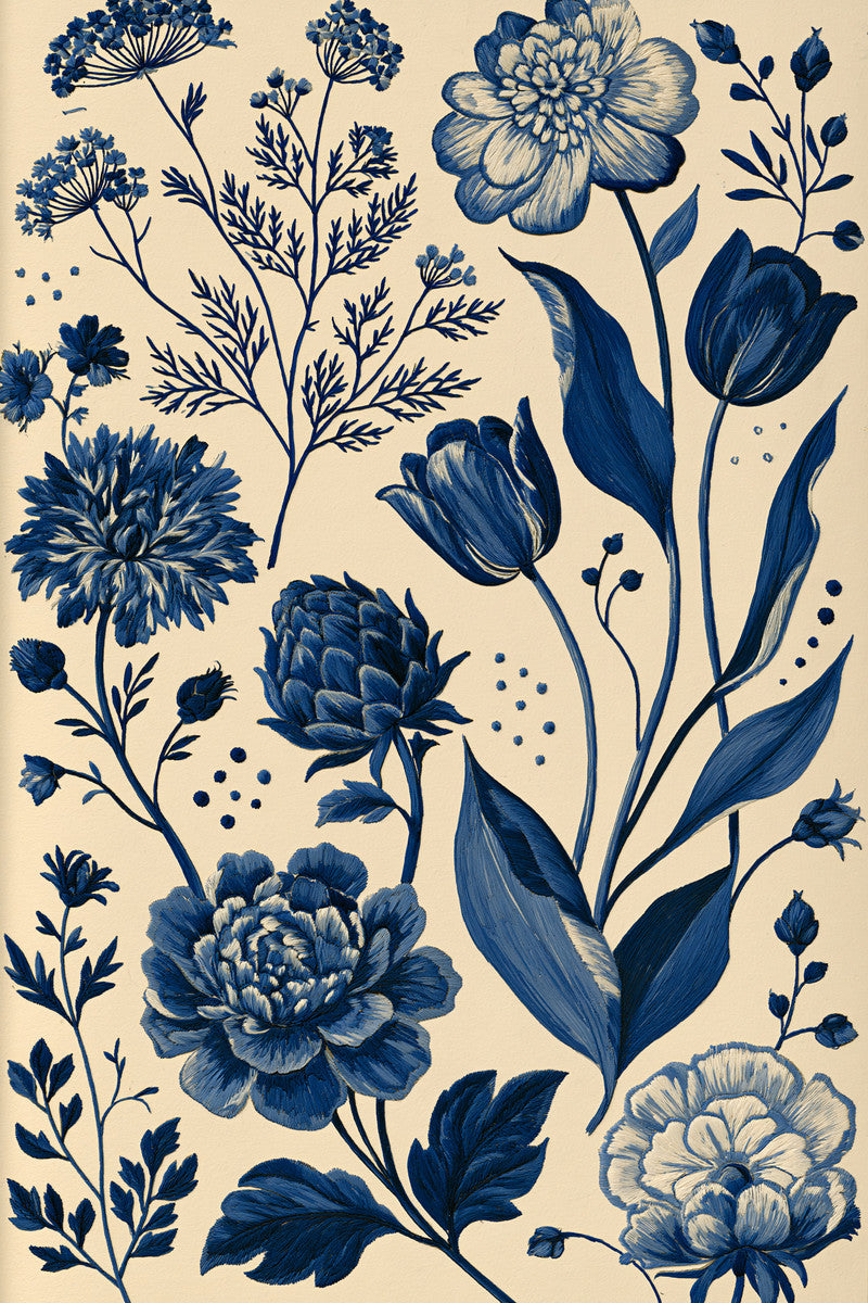 Jumbo Floral And Botanical Motifs from Jumbo - Large Scale Designs Book 1, a digital embroidery design reference for machine embroidery designs, embroidery patterns and botanical and floral embroidery.