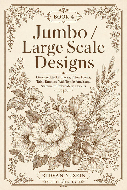 Jumbo Large Scale Designs 4 Book 03 from Jumbo - Large Scale Designs Book 4, a digital embroidery design reference for machine embroidery designs, embroidery patterns and embroidery design reference.