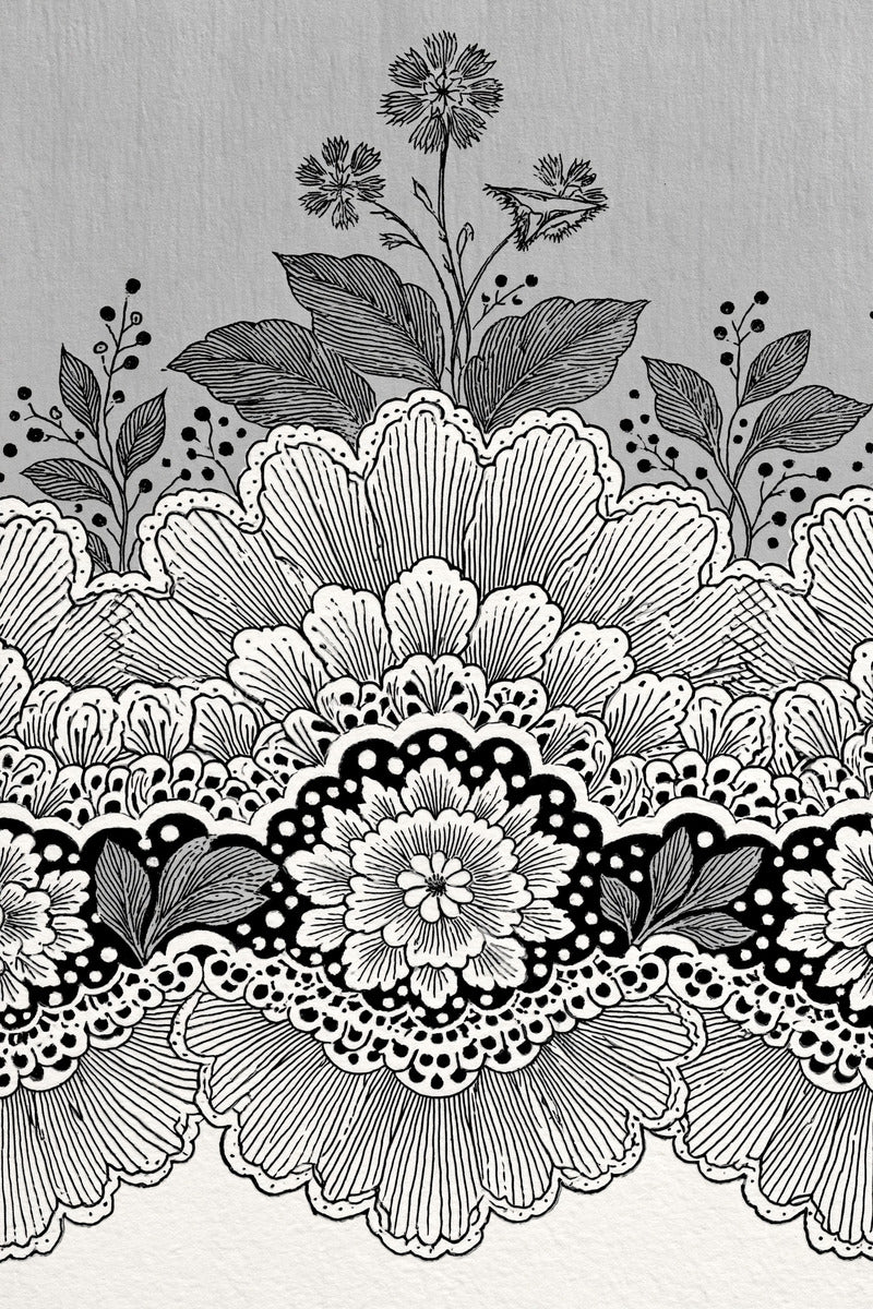 Jumbo Scalloped Border Jumbo Embroidery from Jumbo - Large Scale Designs Book 1, a digital embroidery design reference for machine embroidery designs, embroidery patterns and border and edge embroidery.