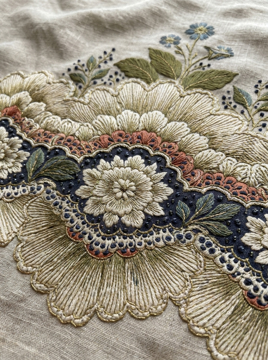 Jumbo Scalloped Border Jumbo Embroidery Png from Jumbo - Large Scale Designs Book 1, a digital embroidery design reference for machine embroidery designs, embroidery patterns and border and edge embroidery.