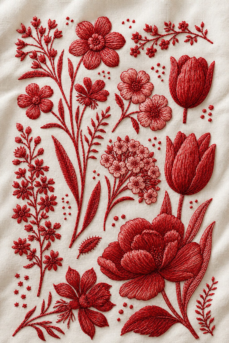 Redwork Embroidery Collection Book 31 Product Book 1 digital PDF embroidery design book - product image 11
