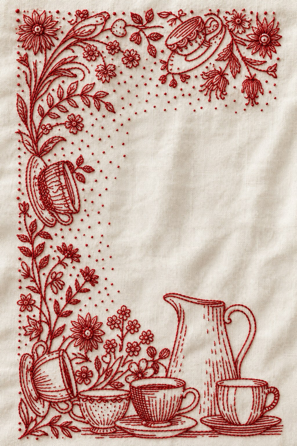 Digital PDF embroidery design bundle cover preview for Monochrome Stitch Language Bundle 1, featuring curated embroidery patterns, motif library references and textile design… - preview 12