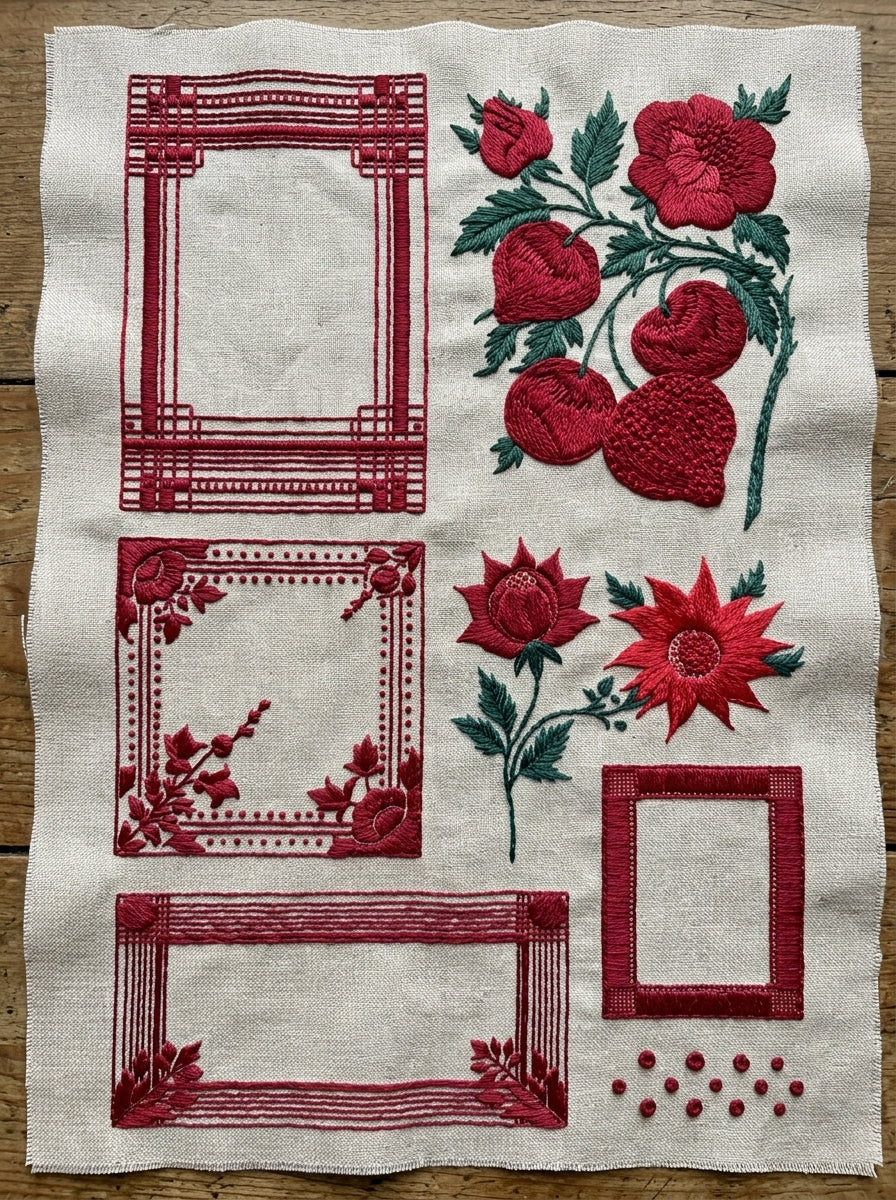 Appliqué Compatible Designs - Book 1 | Digital PDF Embroidery Design Book