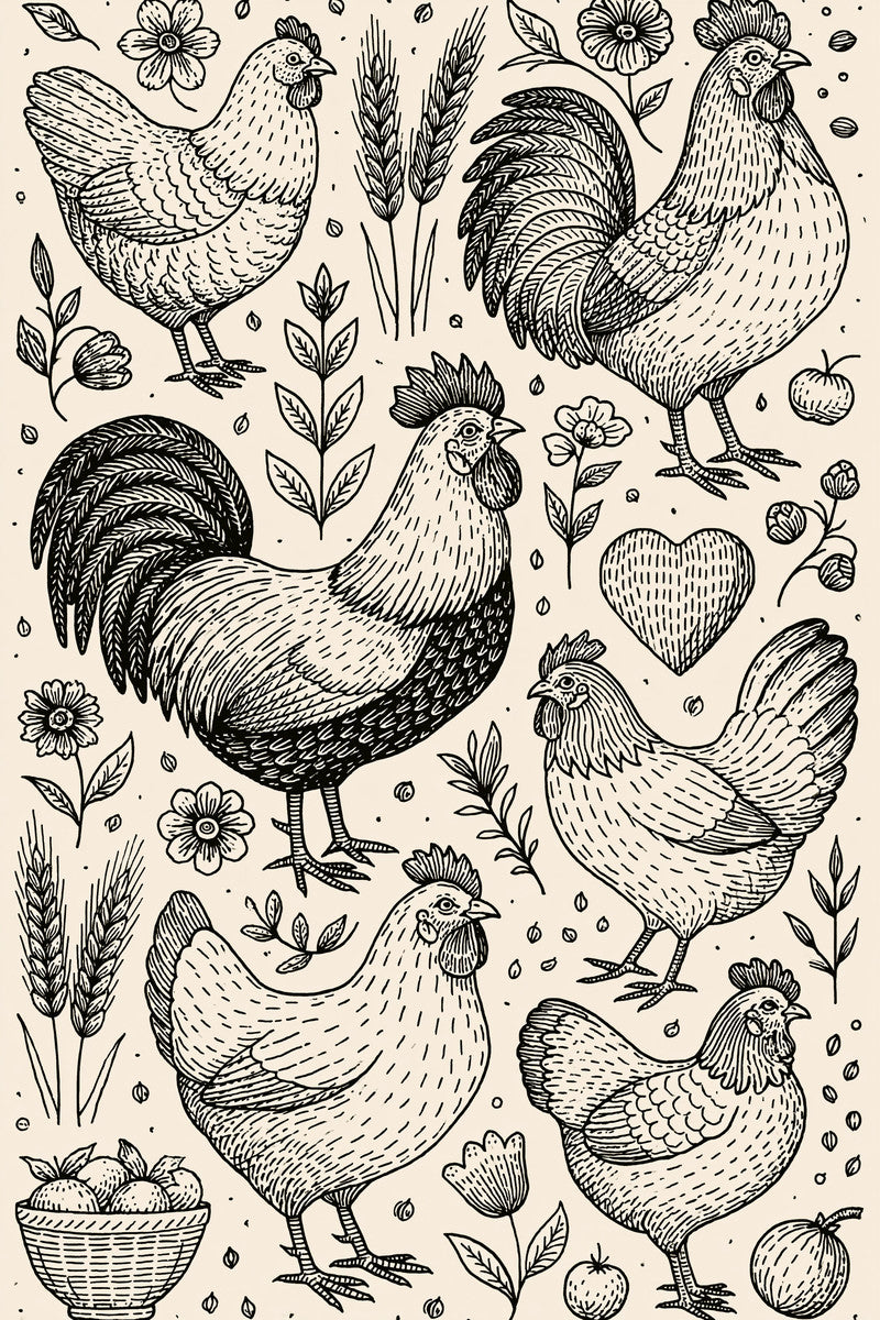 Kitchen Embroidery Pattern Book Plate from Kitchen Towels & Aprons Embroidery Book 1, a digital embroidery design reference for machine embroidery designs, embroidery patterns and linen and home textile projects.