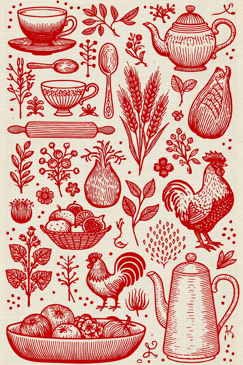 Redwork Embroidery Collection Book 31 Product Book 2 digital PDF embroidery design book - sample plate / motif preview 12