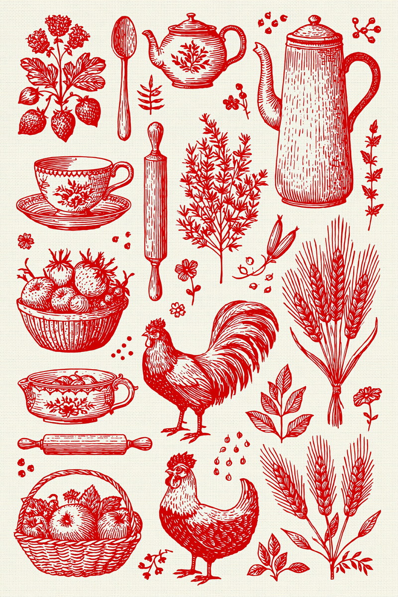 Redwork Embroidery Collection Book 31 Product Book 3 digital PDF embroidery design book - sample plate / motif preview 13