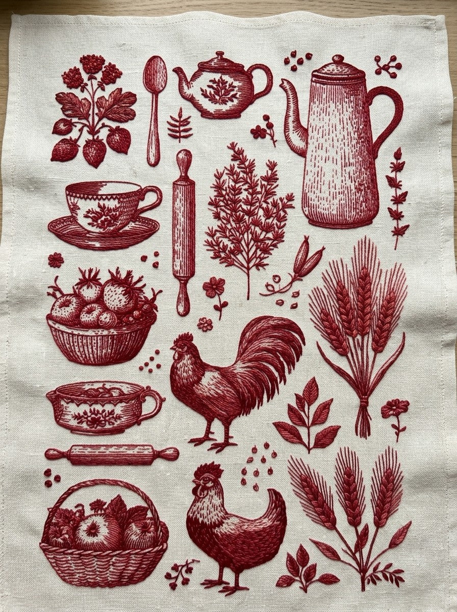 Redwork Embroidery Collection Book 31 Product Book 3 digital PDF embroidery design book - sample plate / motif preview 14