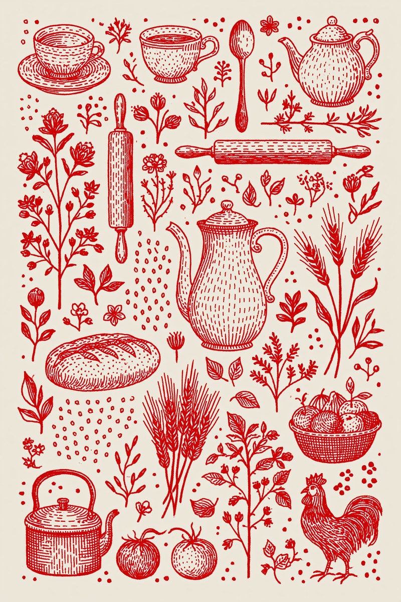 Redwork Embroidery Collection Book 31 Product Book 4 digital PDF embroidery design book - sample plate / motif preview 16