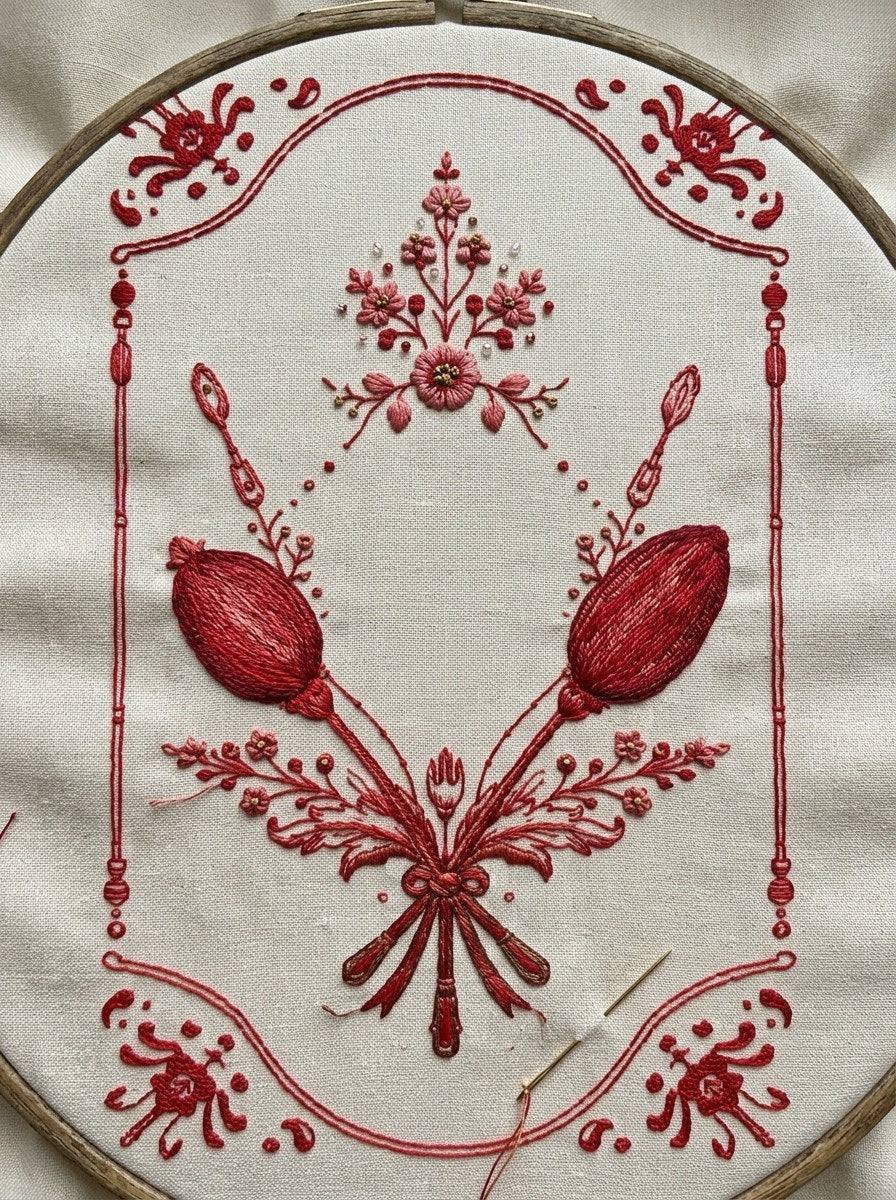 Vintage Cross Stitch & Redwork Library Book 18 Product Book 2 digital PDF embroidery design book - product image 28