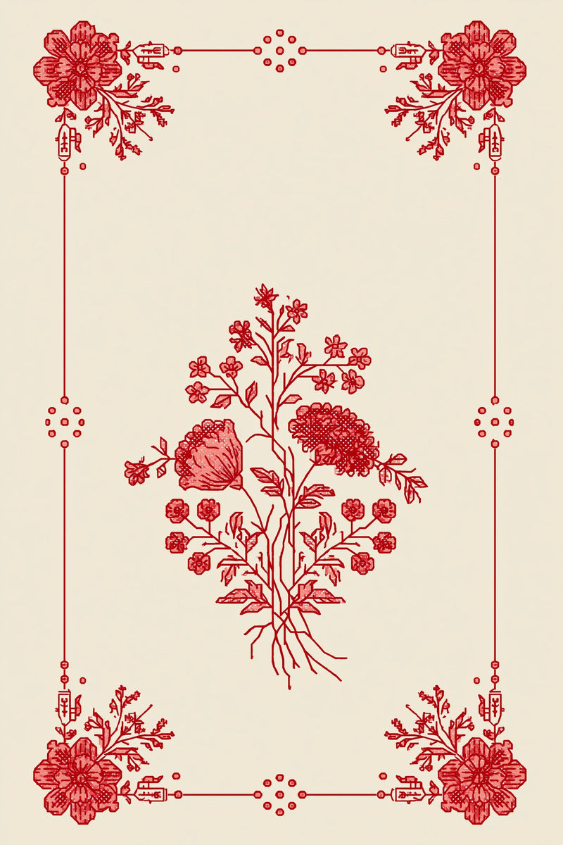 Vintage Cross Stitch & Redwork Library Book 18 Product Book 1 digital PDF embroidery design book - product image 13