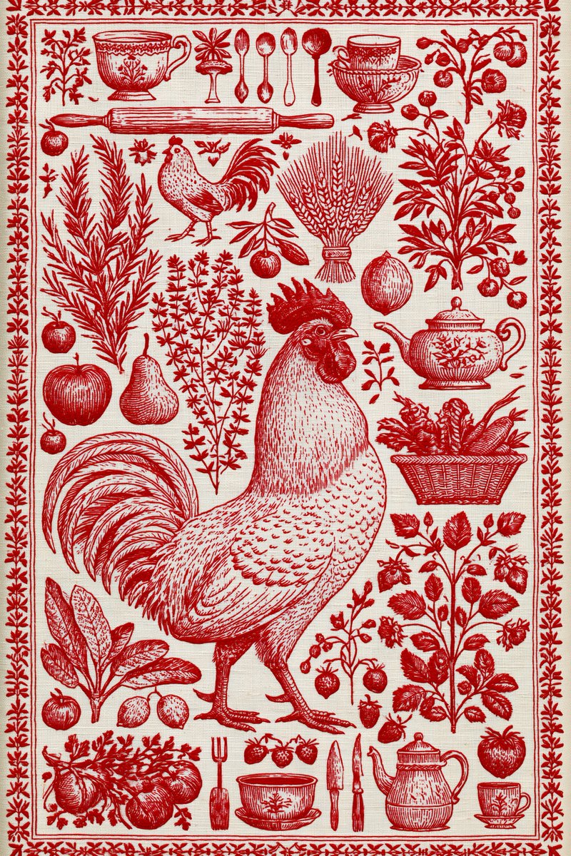Kitchen Towels And Aprons Complete from Kitchen Towels & Aprons Embroidery Book 4, a digital embroidery design reference for machine embroidery designs, embroidery patterns and linen and home textile 